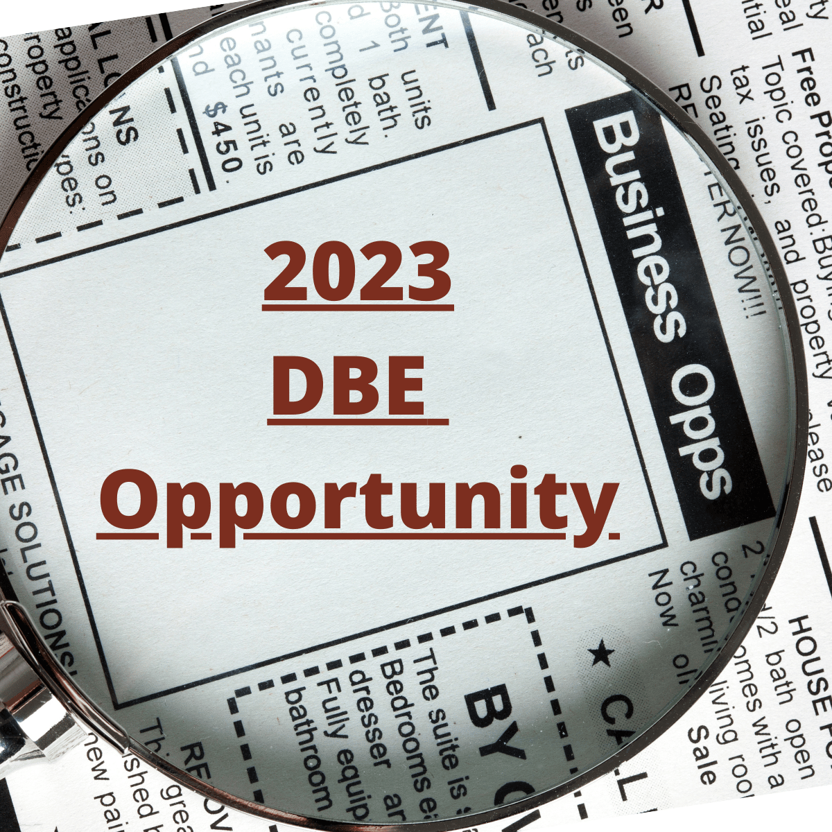 2023 DBE Opportunity
