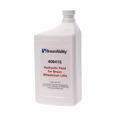 Braun hydraulic lift fluid