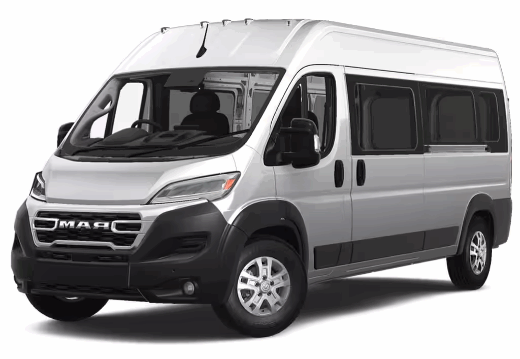 Promaster 2500 white commercial 1