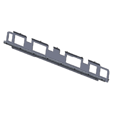 PM160SBBPS ProMaster 3500 Shoulder Bracket with Q’Straint Track – Passenger Side