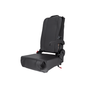 Curbside foldaway seat