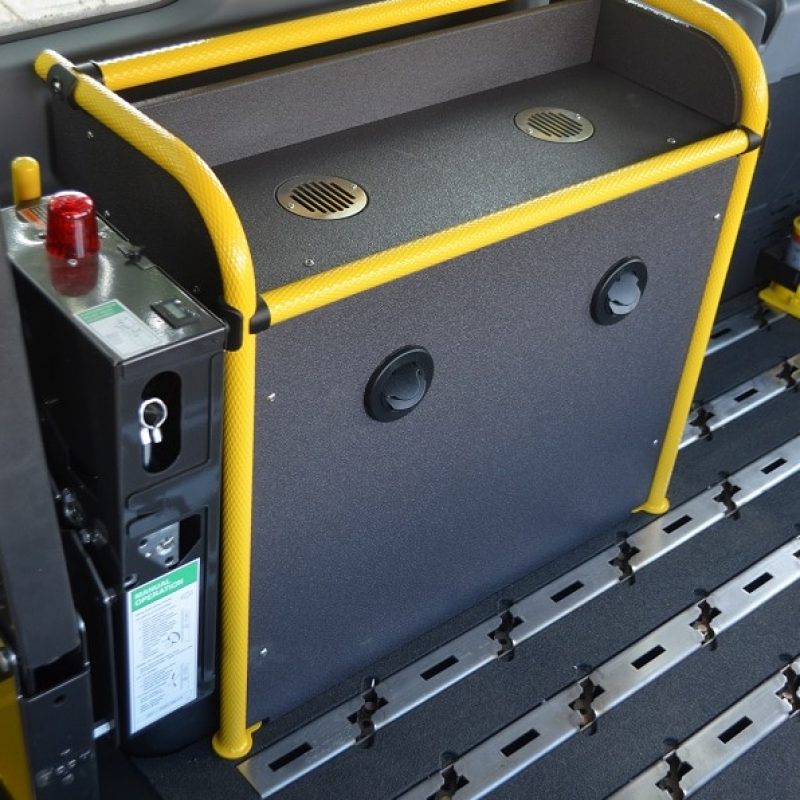 Vented rerouted heat storage box retains full circulation in the back of the vehicle
