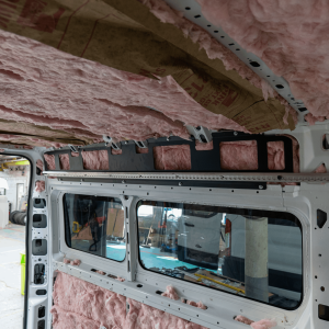 ProMaster 2500 Shoulder Bracket with Q-Straint Track - Driver Side (Compatible with 159" Wheelbase - Standard Body)
