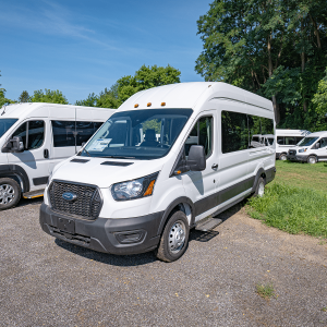 2024 Ford Transit U4X Front driver side view