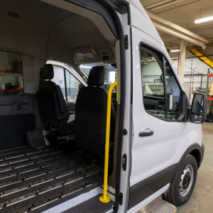 Transit B- Pillar Grab Bar