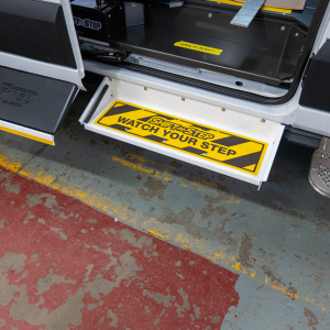 Transit Bus Step and Cover