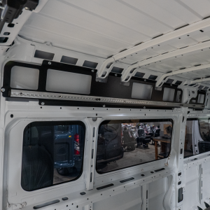 ProMaster 2500 Shoulder Bracket with Q-Straint Track - Driver Side (Compatible with 159" Wheelbase - Standard Body)