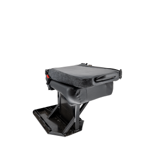 Single curbside foldaway unfolded